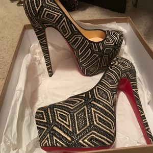 Brand new Christian Louboutin heels
